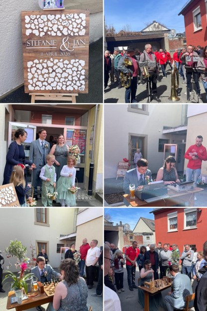 Herzlichen Glückwunsch Stefanie & Jan!